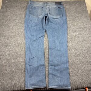 Fidelity Denim Jeans Womens 40 Jimmy Slim Straight Leg Blue Wash